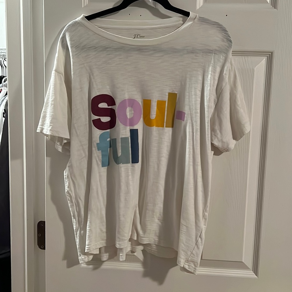 j crew graphic tshirt